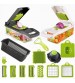 14in1 Multifunctional Vegetable Cutter Slicer With Basket Potato Chopper Carrot Grater Slicers Gadgets Kitchen Accessories